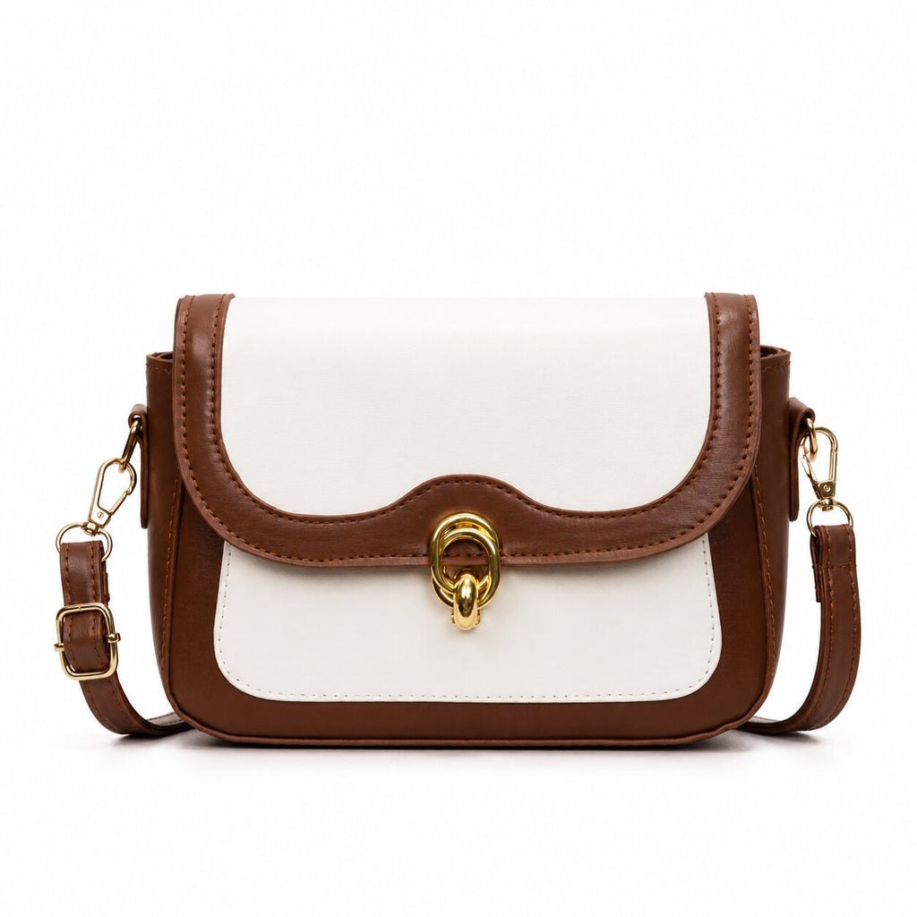 Brown & Cream Sling Bag for Women | Audrey