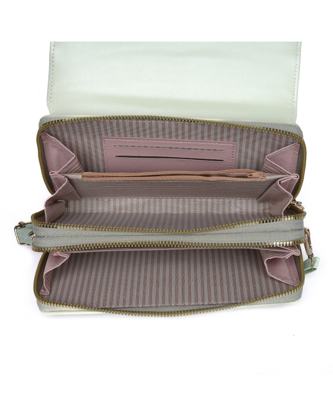 Sage Green Quilted Handbag | Lila