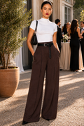 Silver & Black Handbraided Belt | Leather | Anna